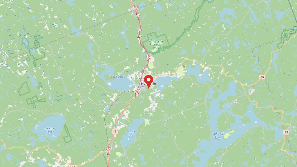 Map of our service area