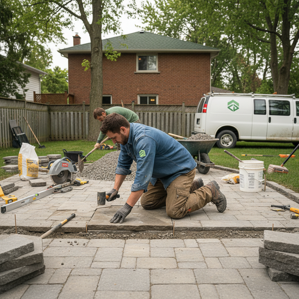 Hardscape Installation in Huntsville, ON